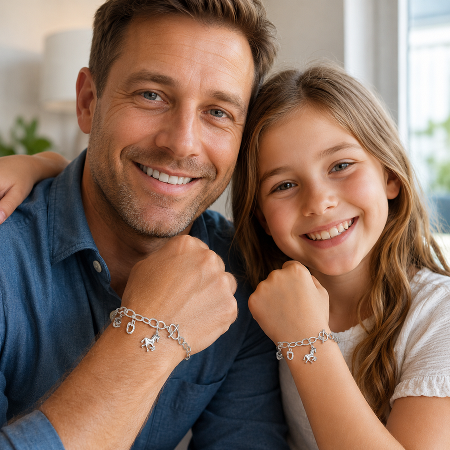 Davide con sua figlia